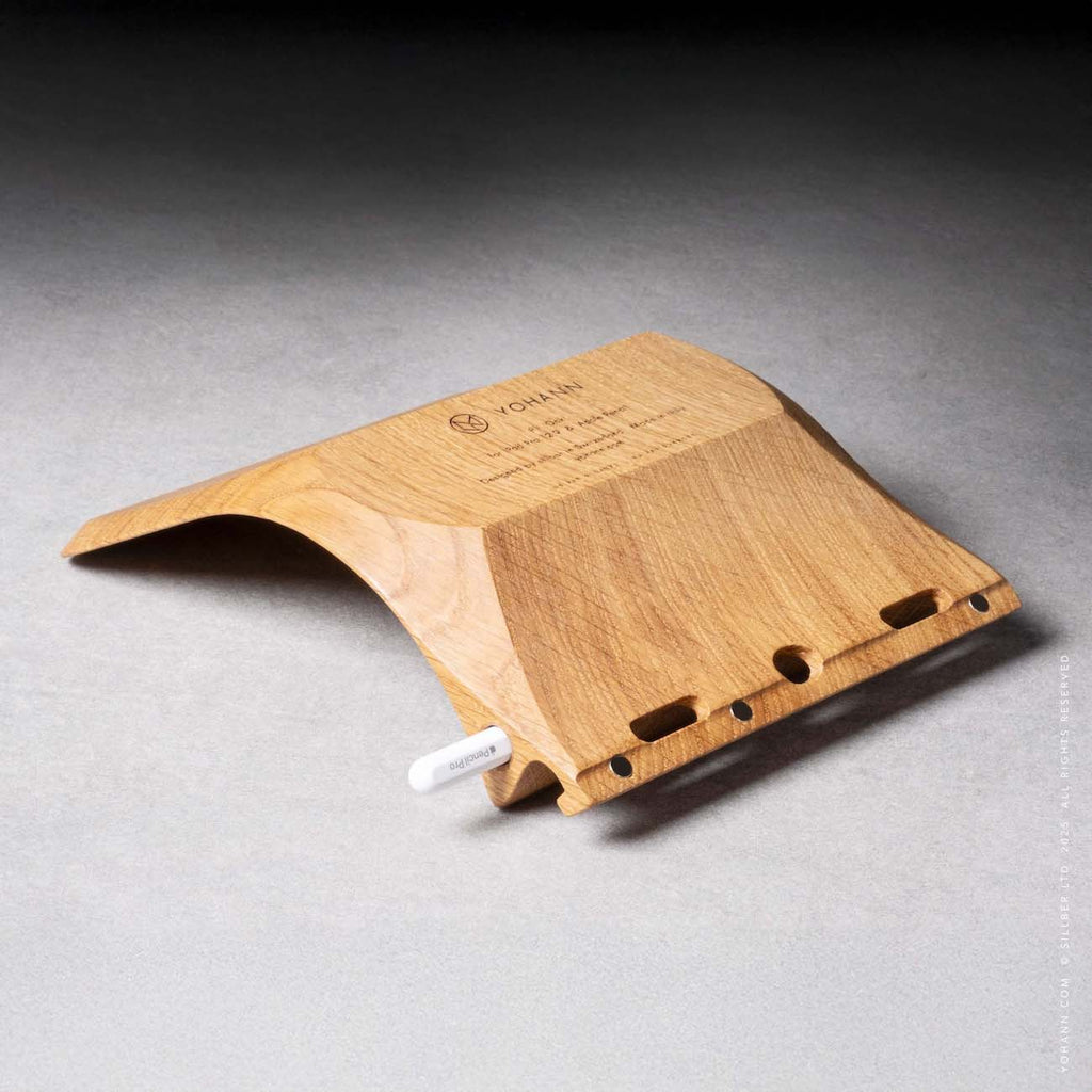 01-iPad-Stand-Oak-Yohann-P1-square-solo-bottom mob-view