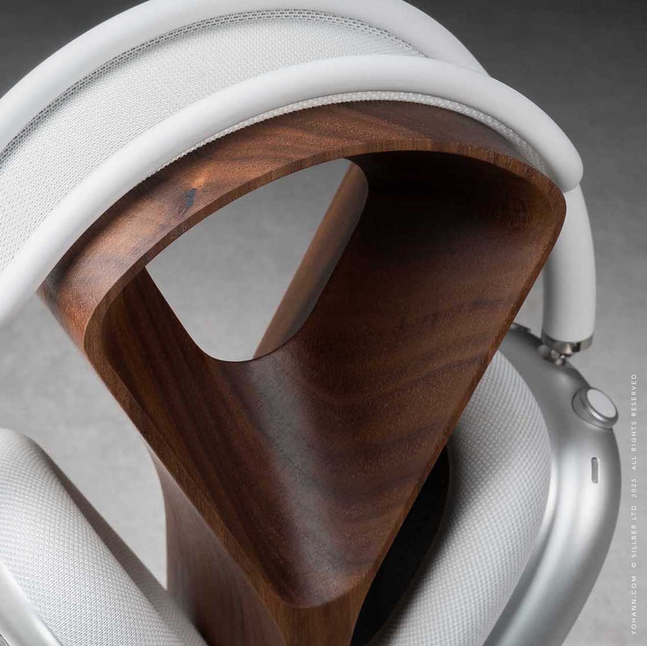 Headphone Stand Wood – YOHANN