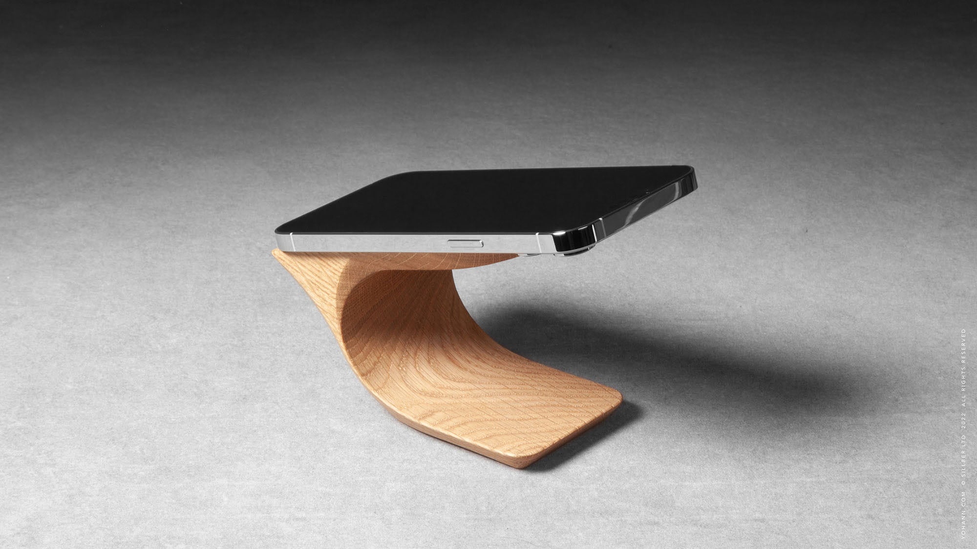 iPhone Stand Wood – YOHANN