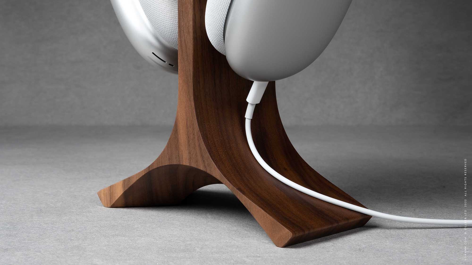 Headphone Stand Wood – YOHANN